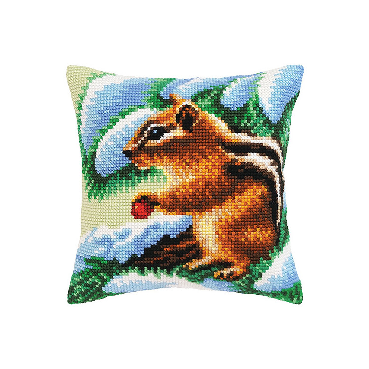 Cushion kit Chipmunk 40 X 40 cm CDA5459