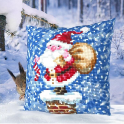 Cushion kit Merry Christmas 40 X 40 cm CDA5458