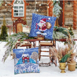 Cushion kit Beautiful winter 40 X 40 cm CDA5457