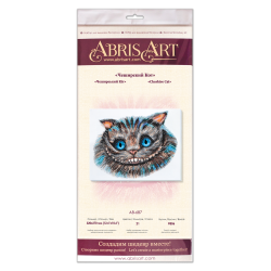 Pagrindinis karoliukų siuvinėjimo rinkinys Cheshire Cat (Fantasy) Abris Art AB-687