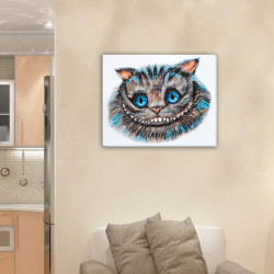 Main Bead Embroidery Kit Cheshire Cat (Fantasy) Abris Art AB-687