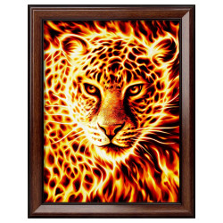 Огненный Леопард 30x40 см AZ-1849