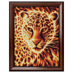 Огненный Леопард 30x40 см AZ-1849
