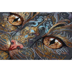 Pagrindinių karoliukų siuvinėjimo rinkinys Raganos išvaizda (Deco scenos) Abris Art AB-900