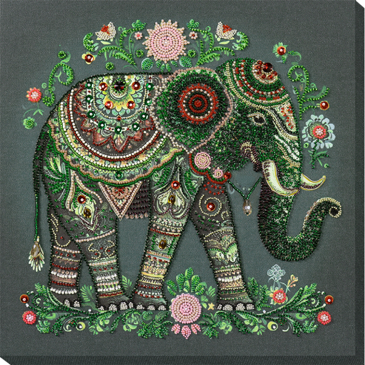 Main Bead Embroidery Kit Majestic wisdom (Deco Scenes) Abris Art AB-902