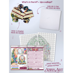 Cross-stitch kits Once upon a time... (Deco Scenes) Abris Art AH-202