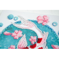 Main Bead Embroidery Kit Koi carp Abris Art AM-246