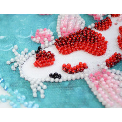 Main Bead Embroidery Kit Koi carp Abris Art AM-246