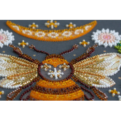 Mid-sized bead embroidery kit Honey dream (Deco Scenes) 20x20 cm AMB-066