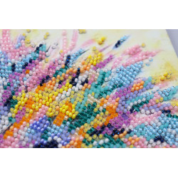 Main Bead Embroidery Kit Hedgehog (Deco Scenes) Abris Art AMB-101