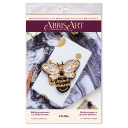 Decoration Golden bee Abris Art AD-066