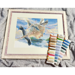 Cross stitch kit - Aine collection "Mother Nature. Sky" 40x30 cm SRA1002