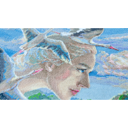 Cross stitch kit - Aine collection "Mother Nature. Sky" 40x30 cm SRA1002