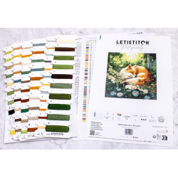 Cross stitch kit "Summer Dreams" 24x24cm SLETIL8103
