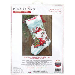 Kreuzstichset Holiday Farm Stocking D70-09619