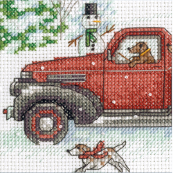 Cross stitch kit Joy Ride D70-09622