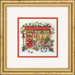 Gold Petite Counted Cross stitch kit The little Gift Shop D70-09623