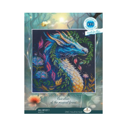 Cross-stitch kit "Guardian of the magical forest" RTOM1011