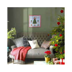 Kreuzstich-Set "Dame in einem grünen Kleid" RTOM1007