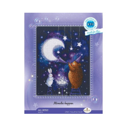 Cross-stitch kit "Miracles happen" RTOM950