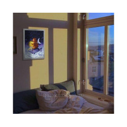 Kreuzstich-Set "Reiten auf einem Zauberfisch" RTOM947