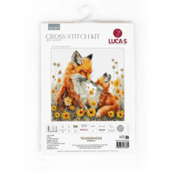 Cross Stitch Kit "Tenderness" 22x22 cm SBU5059