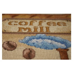 Cross stitch kit Coffee beans 40x54 cm AAH-040
