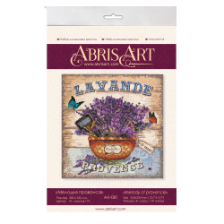 Cross stitch kit Melody of provence 35x35 cm AAH-081
