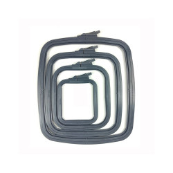 Nurge Square (Rectangular) Plastic Hoop 25x28 cm (grey) 170-14GREY