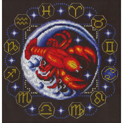 Cross stitch kit PANNA "Zodiac signs. Cancer" PZN-0925