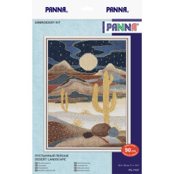 Cross stitch kit PANNA "Desert landscape" PPS-7437