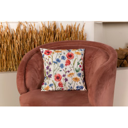 Cross stitch kit PANNA "Cushion front. Poppies and Echinacea" PPD-7329