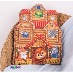 Cross stitch kit PANNA "Pillow "Teremok" PPD-1900