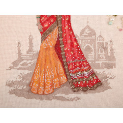 Cross stitch kit PANNA "Women of the world. India" PNM-7245