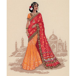 Kreuzstichset „Frauen der Welt. Indien“ PNM-7245