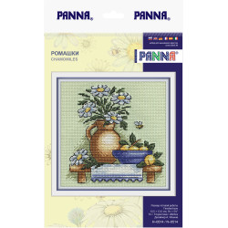 Cross stitch kit PANNA "Daisies" PN-0514