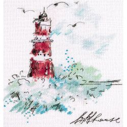 Cross stitch kit PANNA "Guiding Lighthouse" PMT-1906