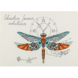 Cross stitch kit PANNA "Dragonfly" PM-1872
