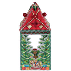 Набор для вышивки крестом "Рождественский фонарик" PIG-7441