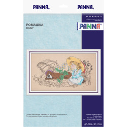Cross stitch kit PANNA "Chamomile" PDT-7018