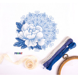 Cross stitch kit PANNA "Wonderful flower" PC-1957