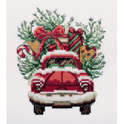 Cross stitch kit KLART "Christmas gifts" KL8-432