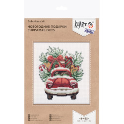 Cross stitch kit KLART "Christmas gifts" KL8-432
