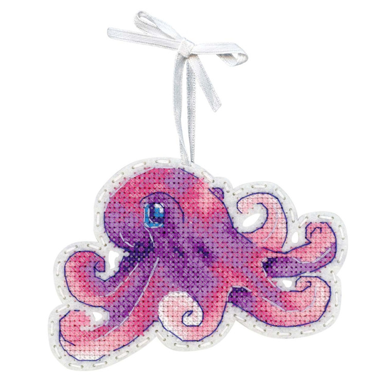 Cross stitch kit "Little octopus" ST-1029