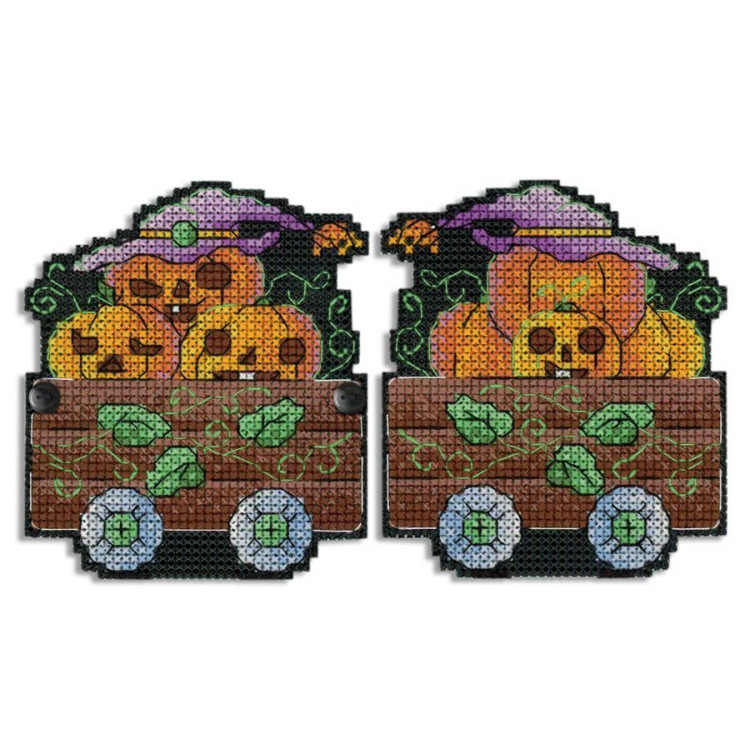 Cross stitch kit "Pumpkin Wagon" SR-930