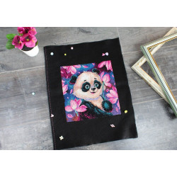 Cross stitch kit "Romantic panda" SNV-831