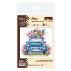 Cross stitch kit "Outdoor recreation" SNV-824