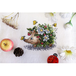 Cross stitch kit "Spring hedgehog" SM-660