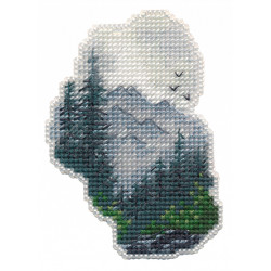 Cross stitch kit "Magnet. Landscape" S1611