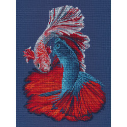 Набор для вышивки крестом "Рыбка Бетта" S1607